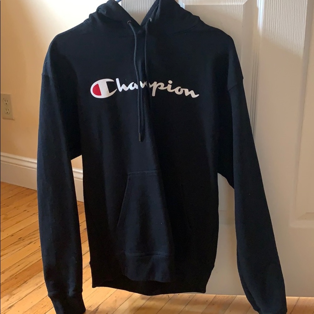 Champion Black Hoodie. Perfect condition.